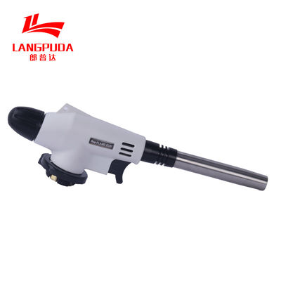 Stainless Steel 15cm Gas Torch Gun , Kitchen Culinary Torch