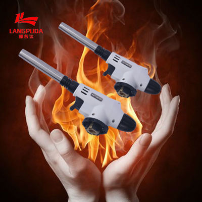 1300 C Portable Flame Gun , Automatic Blow Torch Flamethrower For Camping