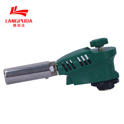 Plastic Handle Stainless Steel Adjustable Butane Torch
