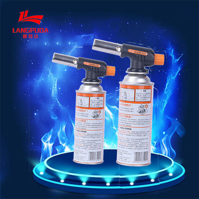 14cm Portable Gas Torch Gun , Outdoor Camping BBQ Gas Torch