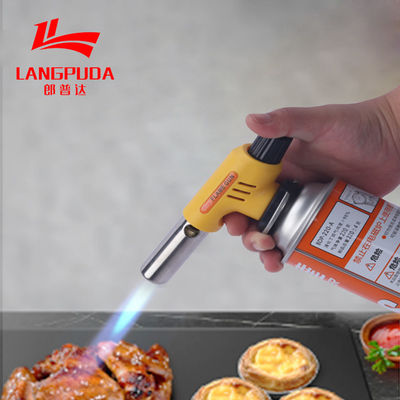 Liquefied Butane Fuel Gas Torch Gun 2500F Kitchen Flame Lighter