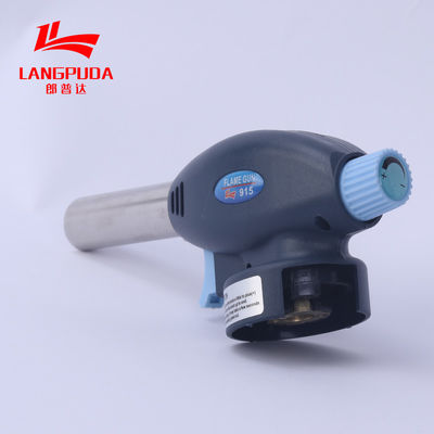 Black Plastic 20mm Butane Portable Welding Gas Torch
