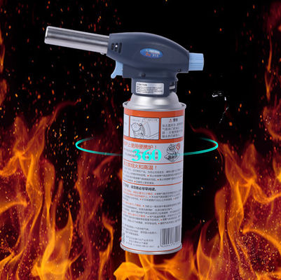 Black Plastic 20mm Butane Portable Welding Gas Torch