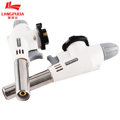 1300 Degree Butane Flame Gun For Soldering Welding 150g/h Gas Consumption Industrial Grade