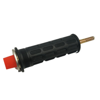 Black Plastic Gas Torch Parts Automatic Connecting Pipe