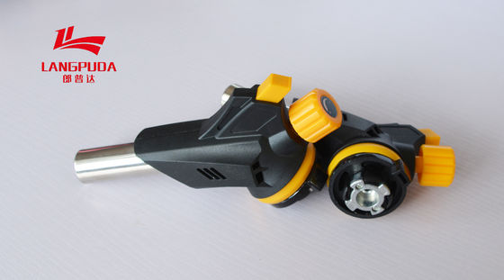 Outdoor Portable Welding Torch Gun , 150g/h Butane Soldering Torch