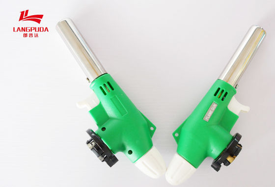 Adjustable Camping Gas Blow Torch , High Temp Butane Torch Cooking Tools
