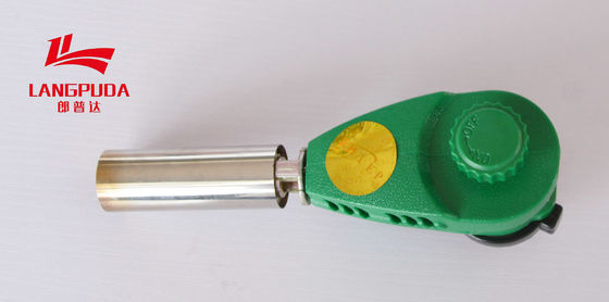 ISO9001 17.5cm Gas Heating Torch , Butane Gas Brazing Torch