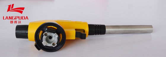 Black Yellow 20cm BBQ Flame Gun Grill Torch Charcoal Starter