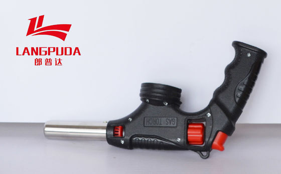 Micro 22cm 1300 C Butane Gas Gun Torch For Hiking