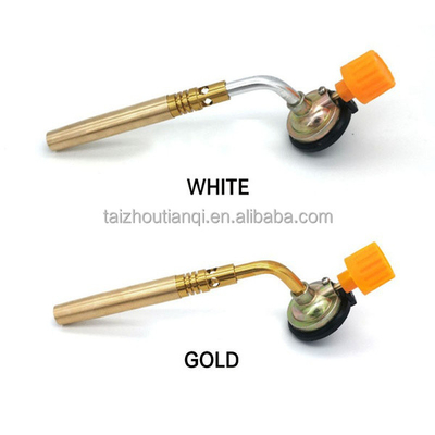 Free Rotation Portable 12cm Gas Heating Torch Flame Gas Torch