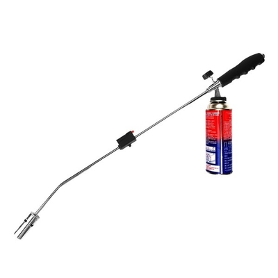 High Temp 17cm Heating Torch Burner , Butane Gas Welding Torch Weed Burner