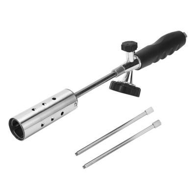 Single Double Switch Butane Flame Gun Stainless Steel With Nylon Handle