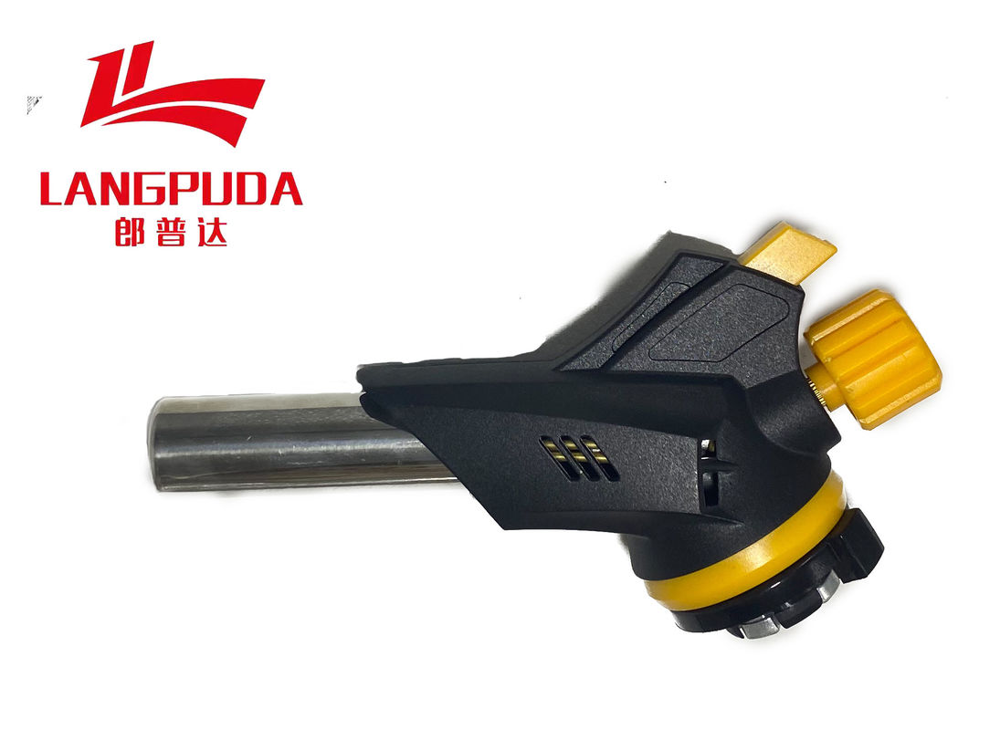 Outdoor Portable Welding Torch Gun , 150g/h Butane Soldering Torch