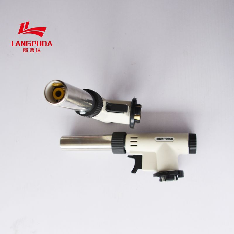 Baked Roasted Defrosting Gas Torch Gun , Kitchen Torch For Searing Meat